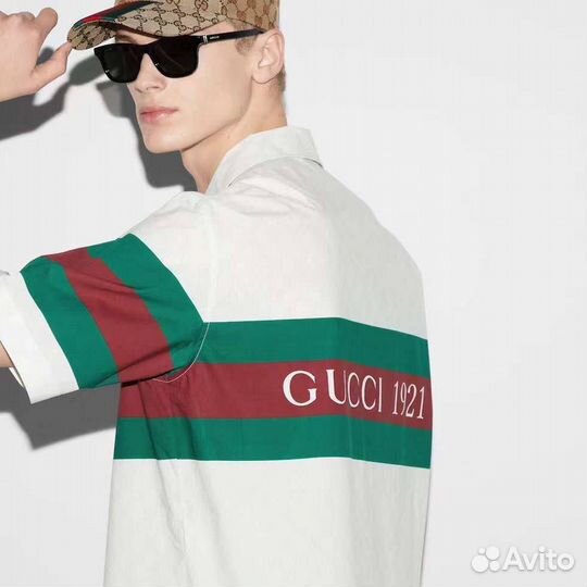 Мужской рубашка Gucci