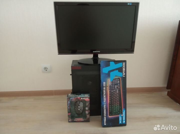 Игровой комп. Intel Core i5,16Gb,RX478, 23”