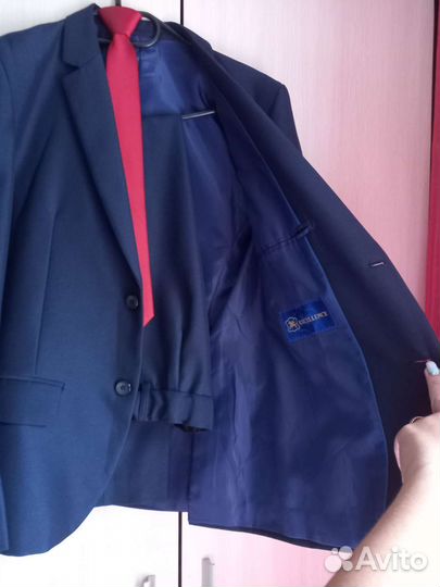 Брючный костюм для мальчика 140