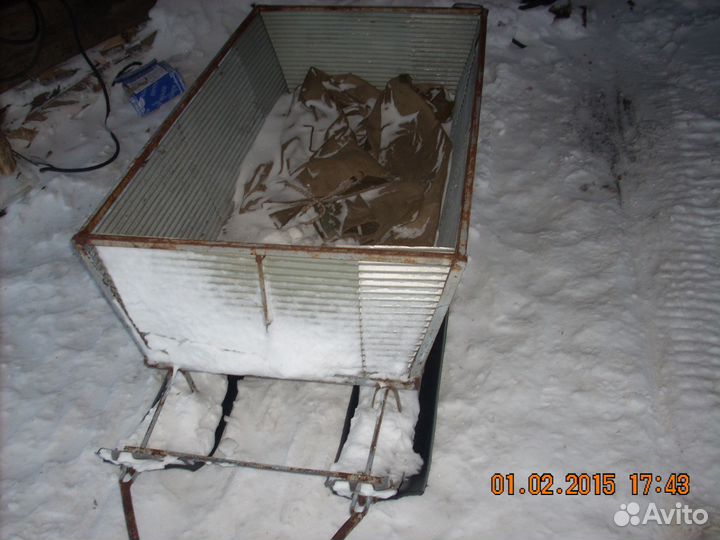 Сани к снегоходу