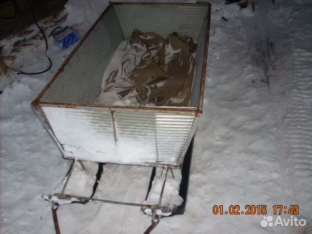 Сани к снегоходу