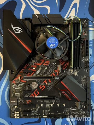 Материнская плата asus rog strix b360-h gaming купить в Москве ...