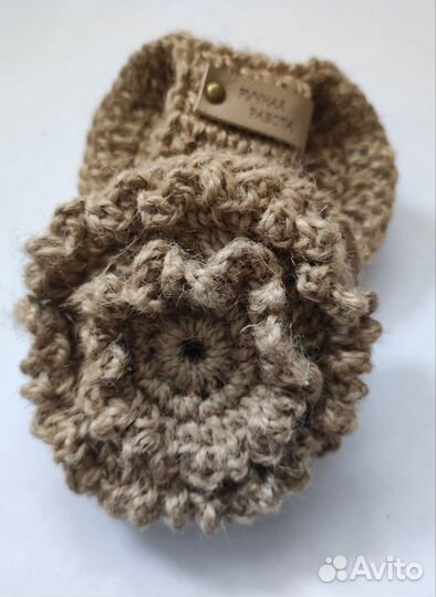 Мочалки ручной вязки. Мочалки из джута