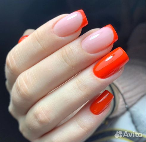 Маникюр, наращивание, рисунки