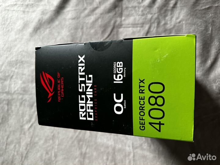 RTX 4080 OC Asus Rog Strix