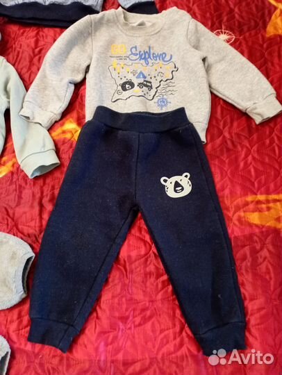 Детские вещи пакетом на мальчика 86 92