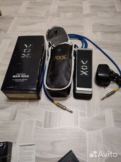 Гитарная педаль с эффектом вау-вауVOX WAH V847-A