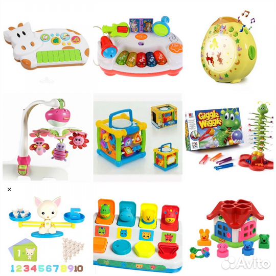 Развивающие игрушки брендовые музыкальные