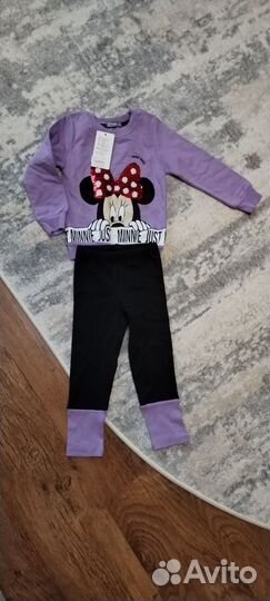 Костюм двойка тёплый для девочки 98