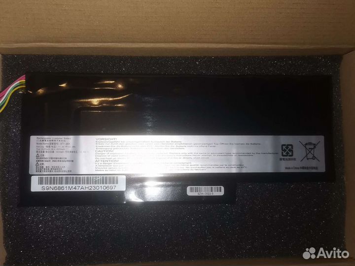 Аккумулятор для ноутбука MSI BTY-M6K