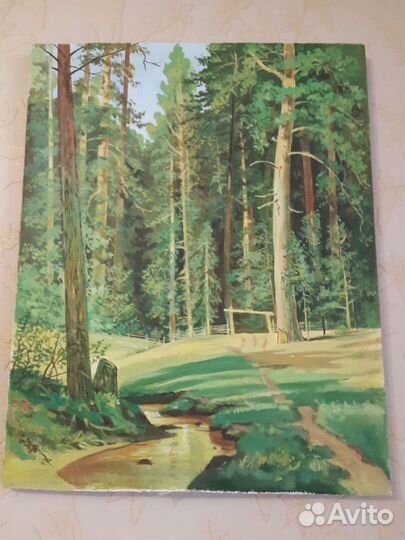 Картина маслом на холсте пейзаж
