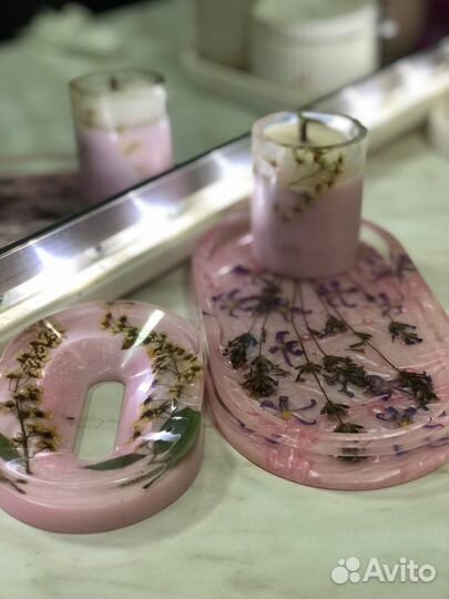 Подарочный набор из эпоксидной смолы