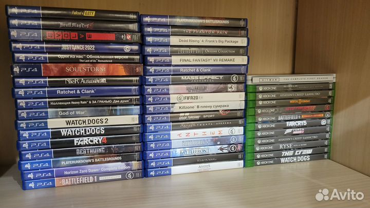 Игры для PS4/xbox ONE/series