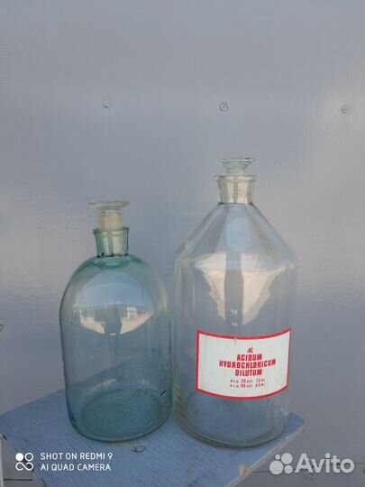 Бутыли для вина и крепких напитков 3,5 и 2,5 л