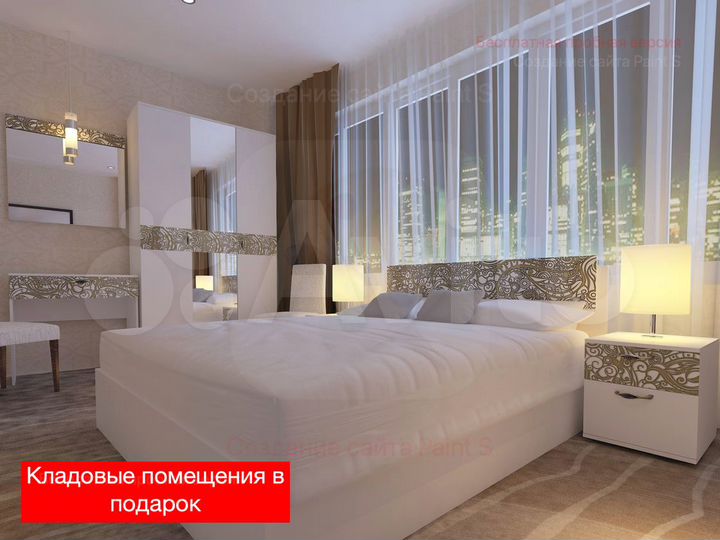 2-к. квартира, 63,7 м², 1/7 эт.