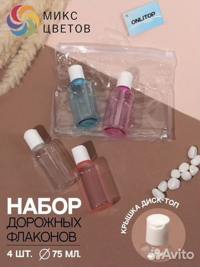 Дорожный набор флаконов