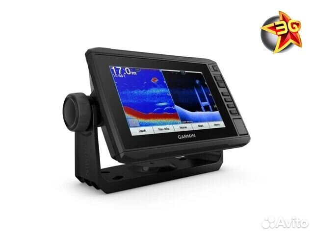 Картплоттер Garmin echoMAP UHD 72cv c датчиком GT2