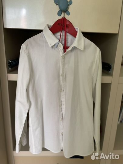 Рубашка белая zara