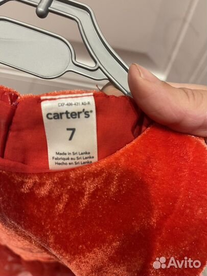 Платье для девочки carters