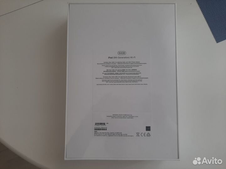 Планшет Apple iPad A2602 Space Grey Новый