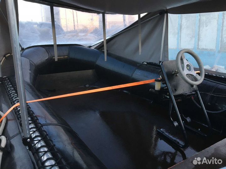 Аэролодка 4,8*1,9 с двигателем toyota