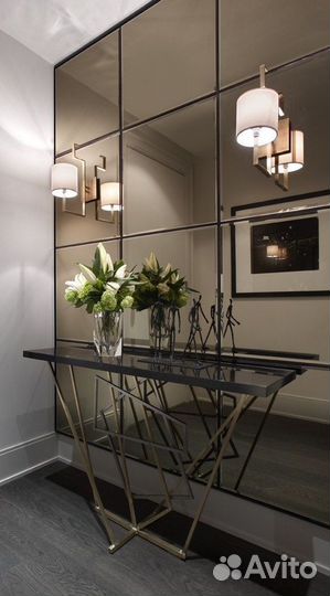 Зеркальная плитка с фацетом