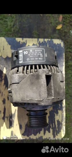 Генератор на mercedes c-класс класс 202 мотор 1.8