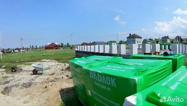 Газоблок 75х250х602