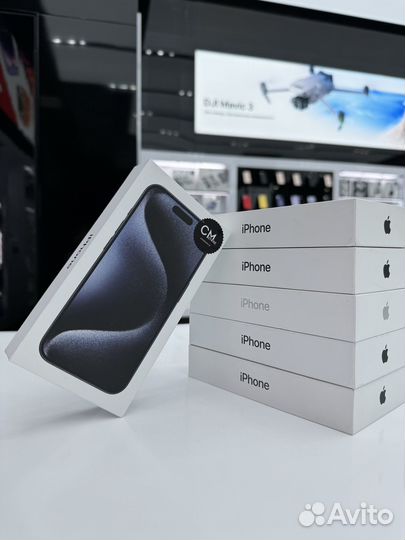iPhone 15 Pro 256 гб синий титан (2Sim )