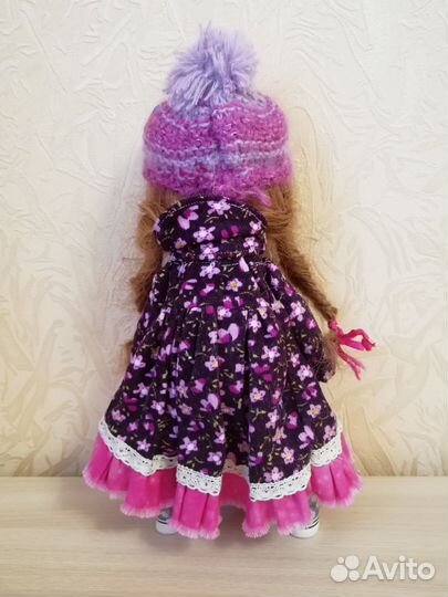 Текстильная интерьерная кукла ручной работы