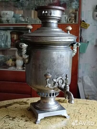 Самовар с медалями бr. шемариныхъ
