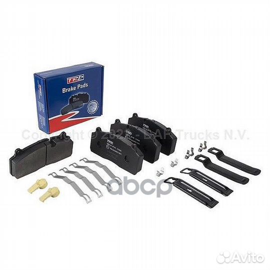 Колодки тормозные 2280133 TRP