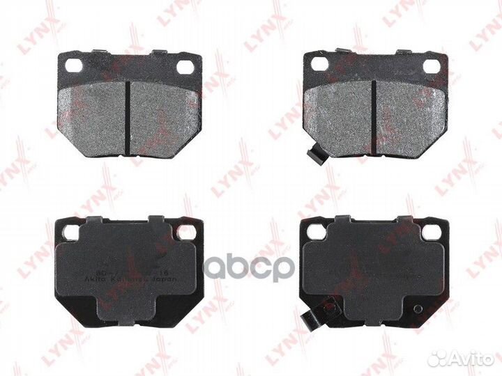 Колодки тормозные дисковые зад BD7108 lynxauto