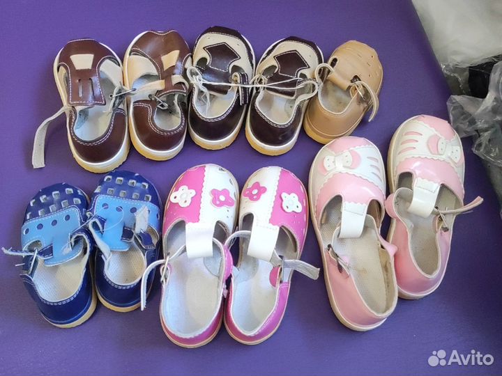 Сандалики давлекановские размеры разные