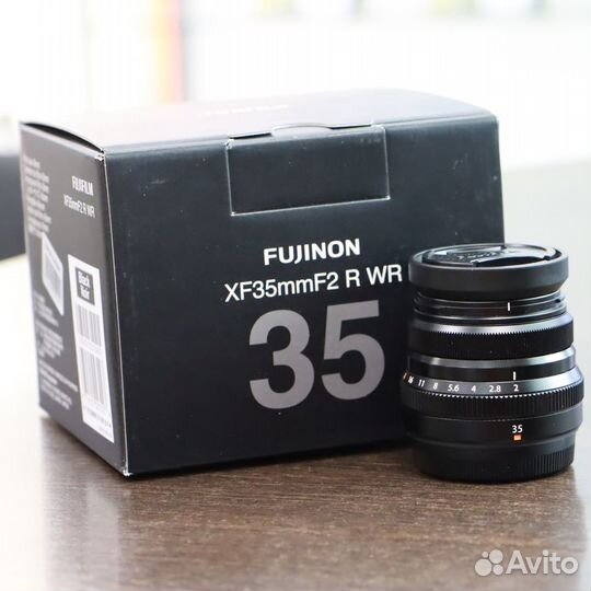 Объектив Fujifilm XF 35mm f/2 R WR черный