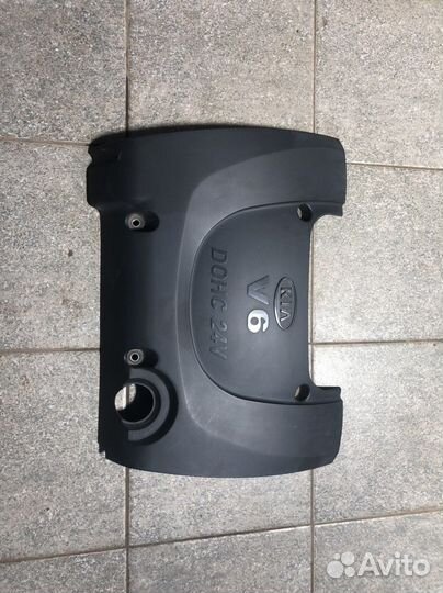 Накладка на двигатель киа magentis v6 2.5