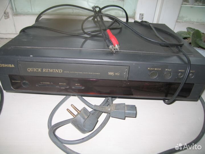 Видак 4х головочный Ташибо пр-во Япония, кабель