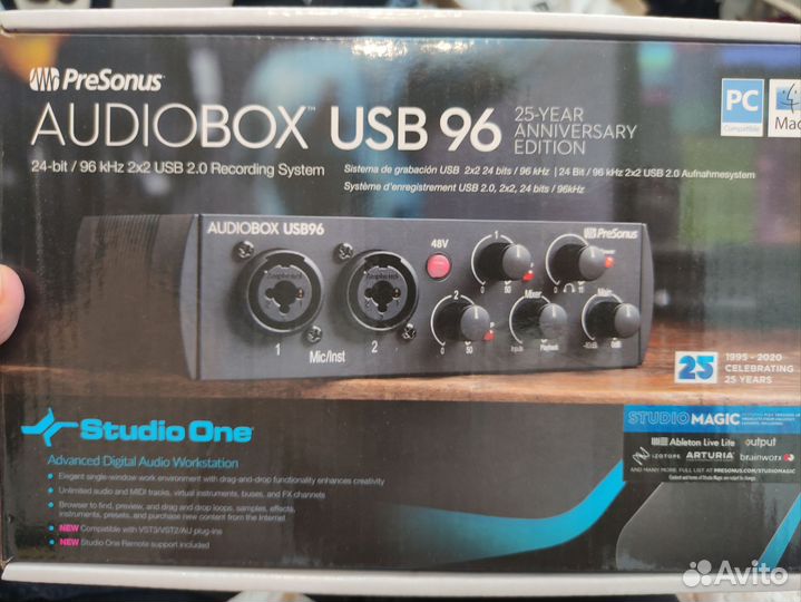 Звуковая карта PreSonus AudioBox USB 96