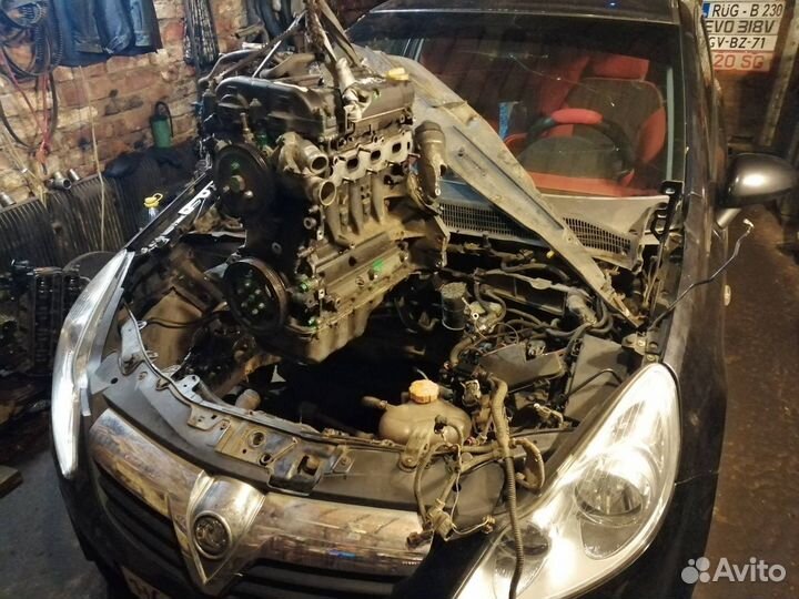 Двигатель на Опель корса Д 2007, 1,4 Z14хер