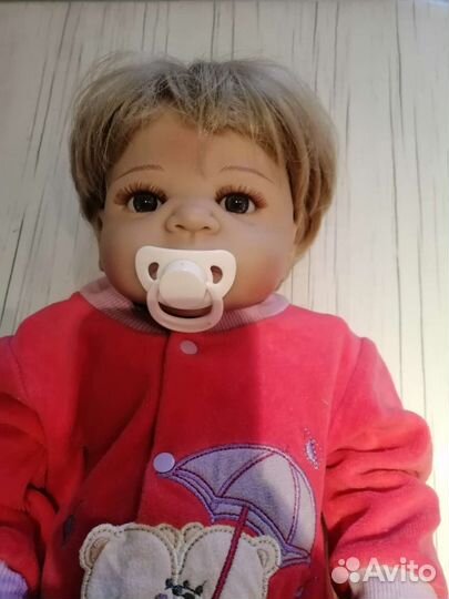 Кукла Реборн силиконовая мальчик