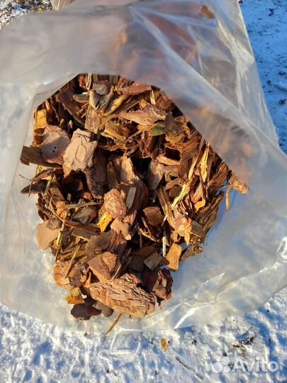 Кора сосны(мульча)