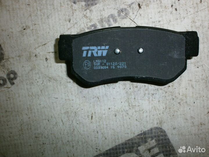 Тормозные колодки задние Hyundai Tucson