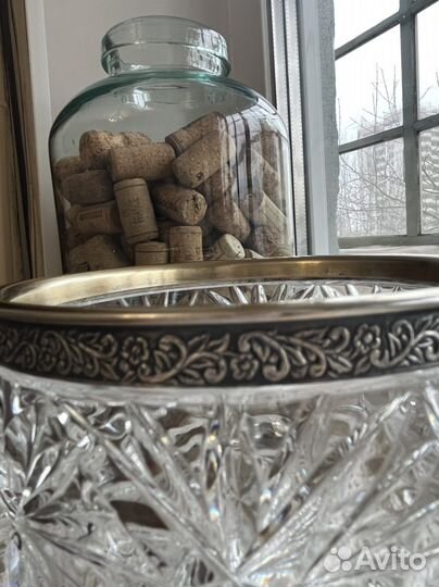 Ваза хрустальная СССР