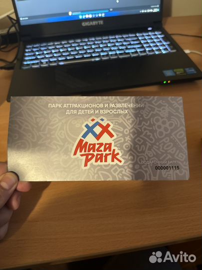 Mazapark билет