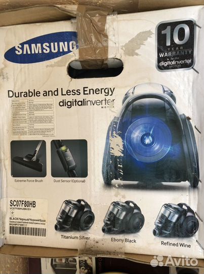 Пылесос samsung sc07f80hb