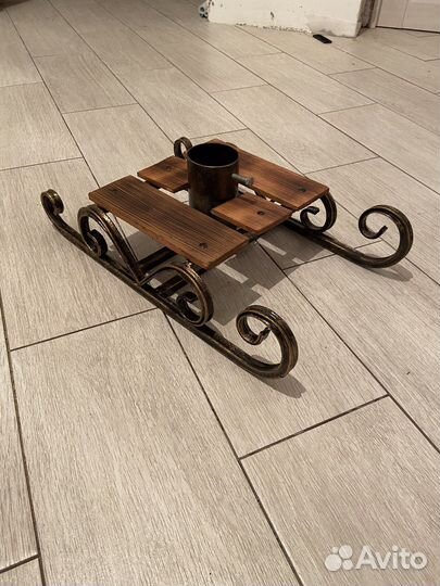 Сани подставка для ёлки