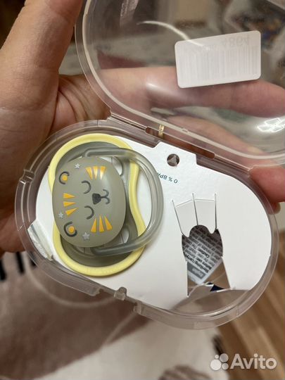 Соска пустышка avent 18