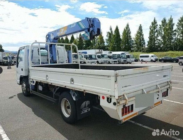 Эвакуатор Isuzu Elf с КМУ Tadano, 2004