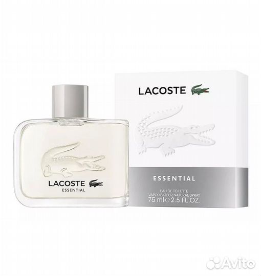 Lacoste essential 75 ml новый запечатан оригинал