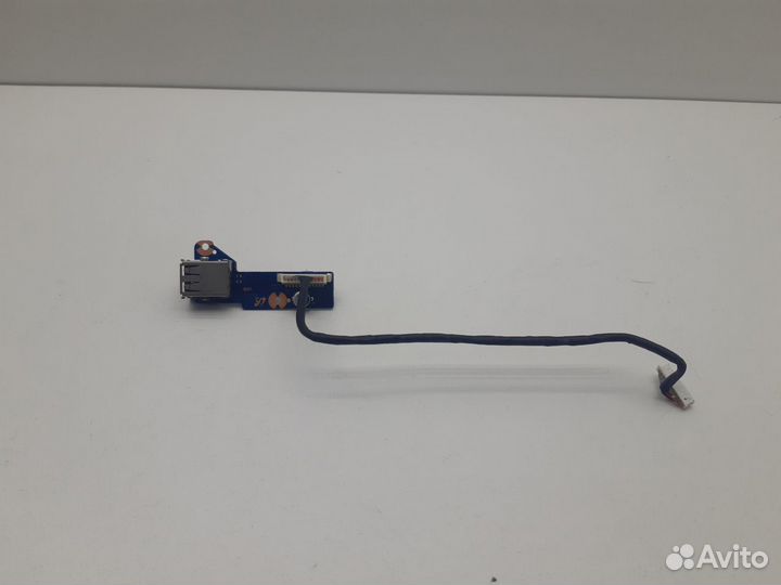 Плата кнопки включения и USB шлейфом Samsung R525